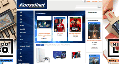 Desktop Screenshot of en.konsolinet.fi